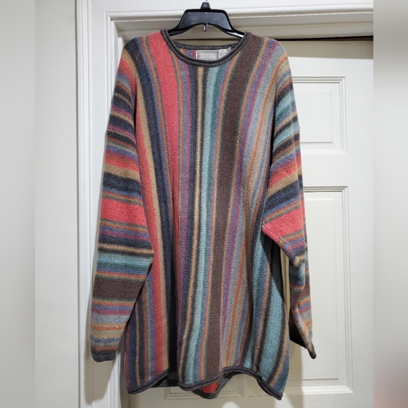 Concrete Mix Sweaters Vintage Concrete Mix Oversized Knitted